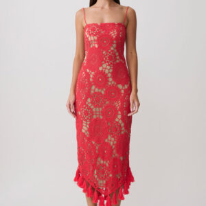Waterfall Draped Maxi